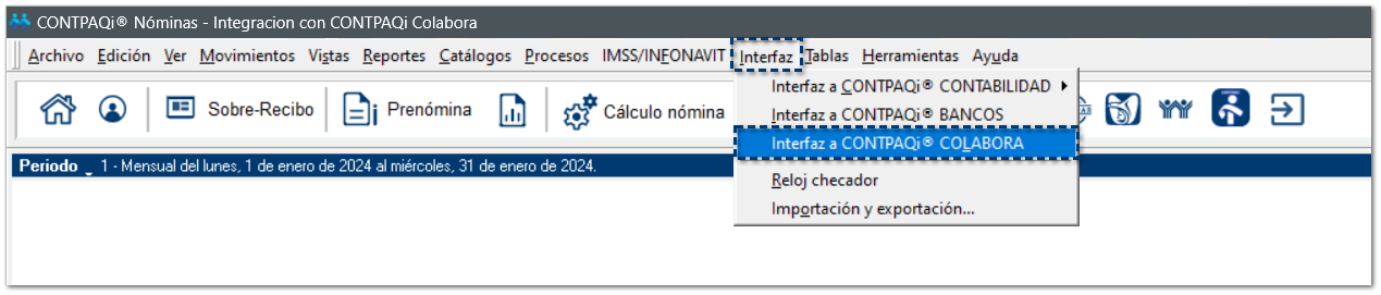 Configura CONTPAQi Colabora