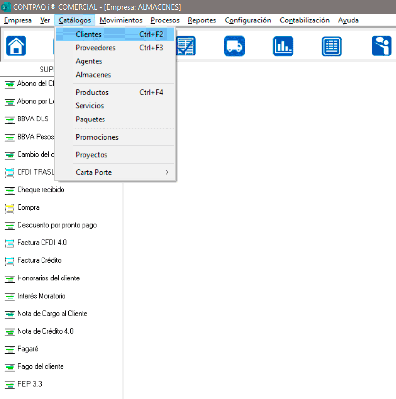 Cuentas por cobrar clientes