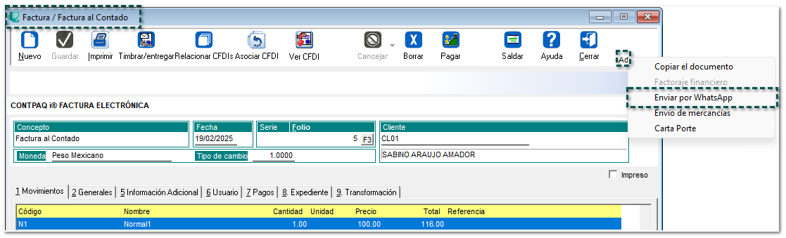 envio de documentos por whatsap