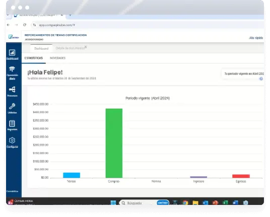 contabiliza navegador