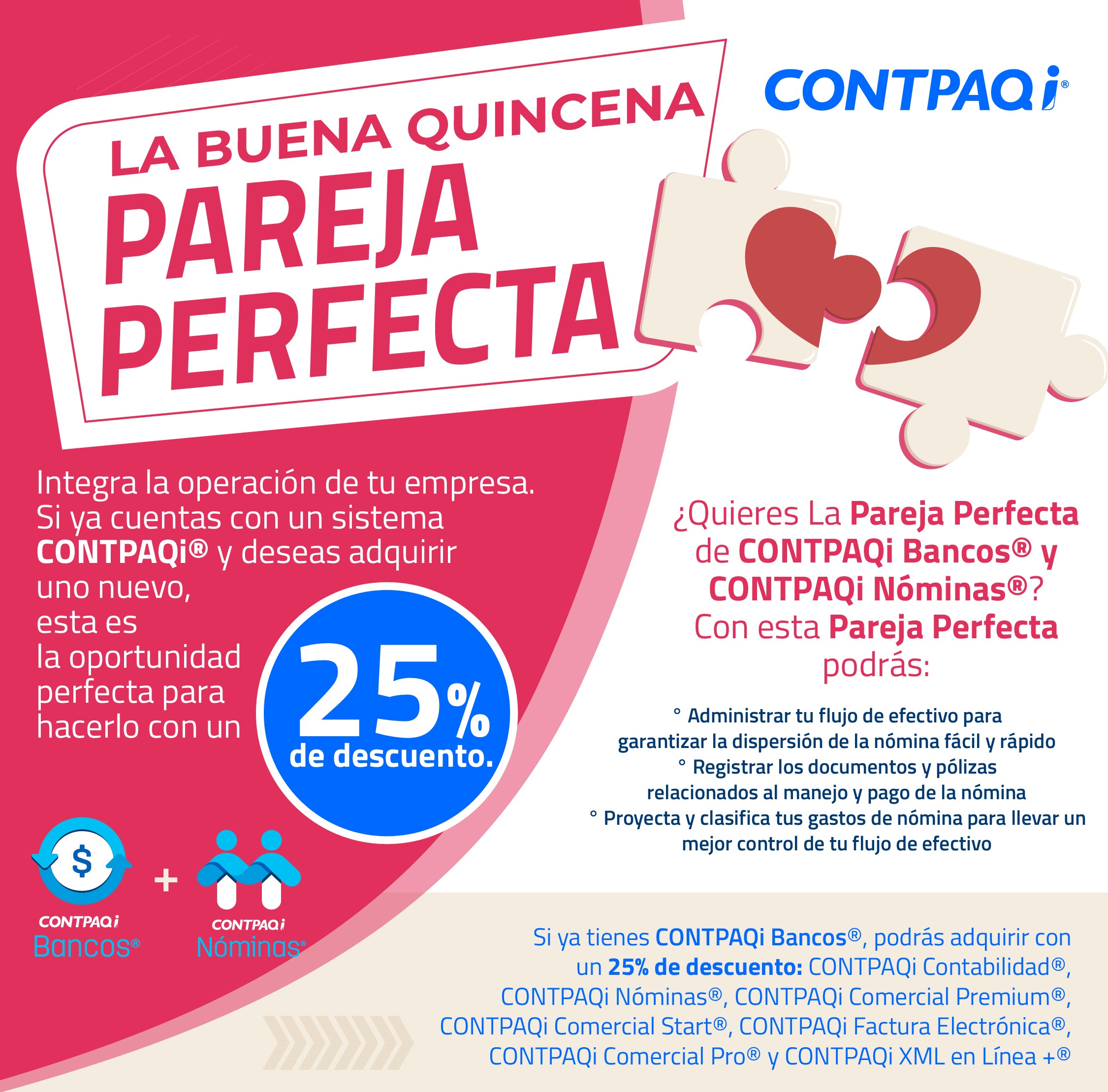 promoción contpaqi pareja perfecta