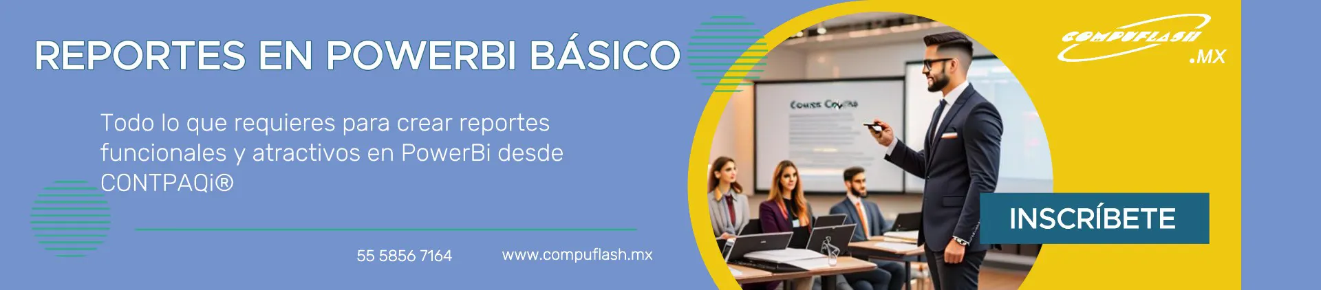 reportes en powerbi contpaq