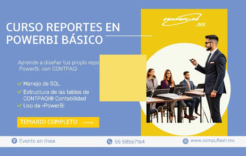 Curso PowerBi y CONTPAQI